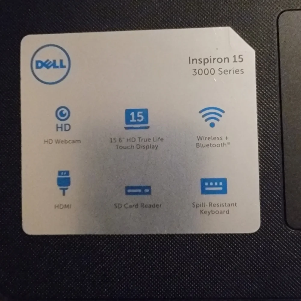 Laptop Dell inspiron 15